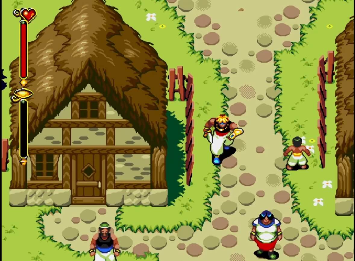 The Story of Thor - геймплей игры Sega Mega Drive\Genesis